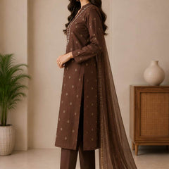 Women's Printed Cotton Ethnic Suit Set