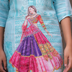 Women's Printed Rayon Co-Ord Set