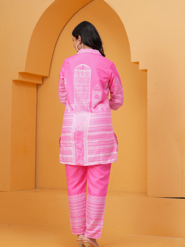Women's Printed Rayon Co-Ord Set