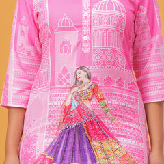 Women's Printed Rayon Co-Ord Set