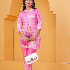 Women's Printed Rayon Co-Ord Set